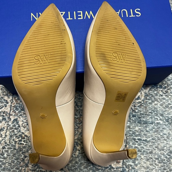 Stuart Weizman Polish 95 mm Pump 37.5 - Picture 2 of 10